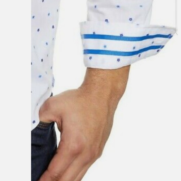 ROBERT GRAHAM ‘CABERTO’ TAILORED FIT FLORAL BUTTON-UP SHIRT - Picture 2 of 15